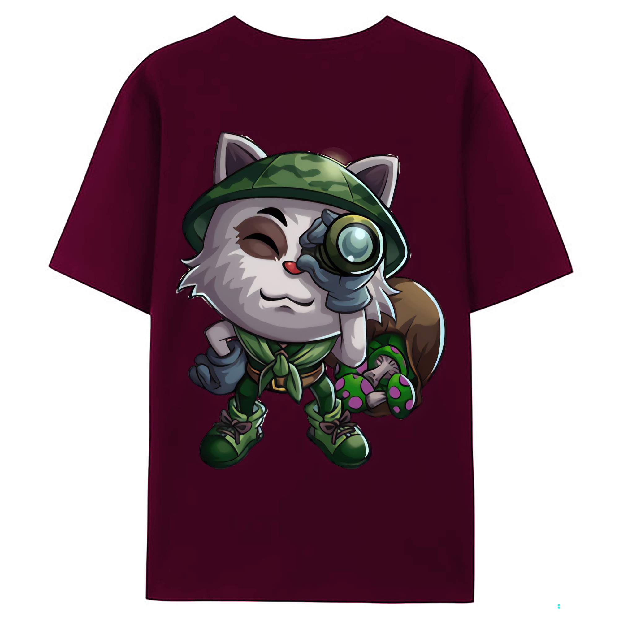 （画像用） リーグ・オブ・レジェンド League of Legends LOL レディース半袖Tシャツ(バックプリント)